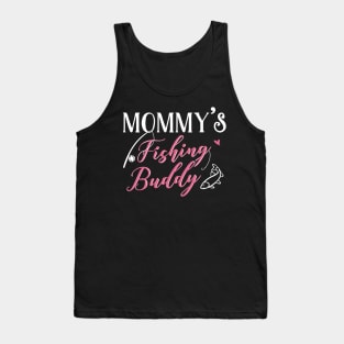 Fishing Mom and Baby Matching T-shirts Gift Tank Top
